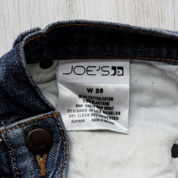 Joe's Jeans Distressed Denim Shorts - Picture 6 of 6